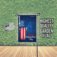4th of July Garden Flag