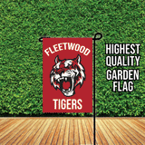 Fleetwood Tigers Garden Flag