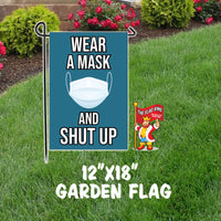 Wear a Mask Garden Flag
