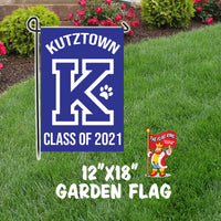 Kutztown Cougars CLASS OF 2021 Garden Flag