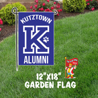 Kutztown Cougars Alumni Garden Flag