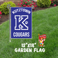 Kutztown Cougars Garden Flag